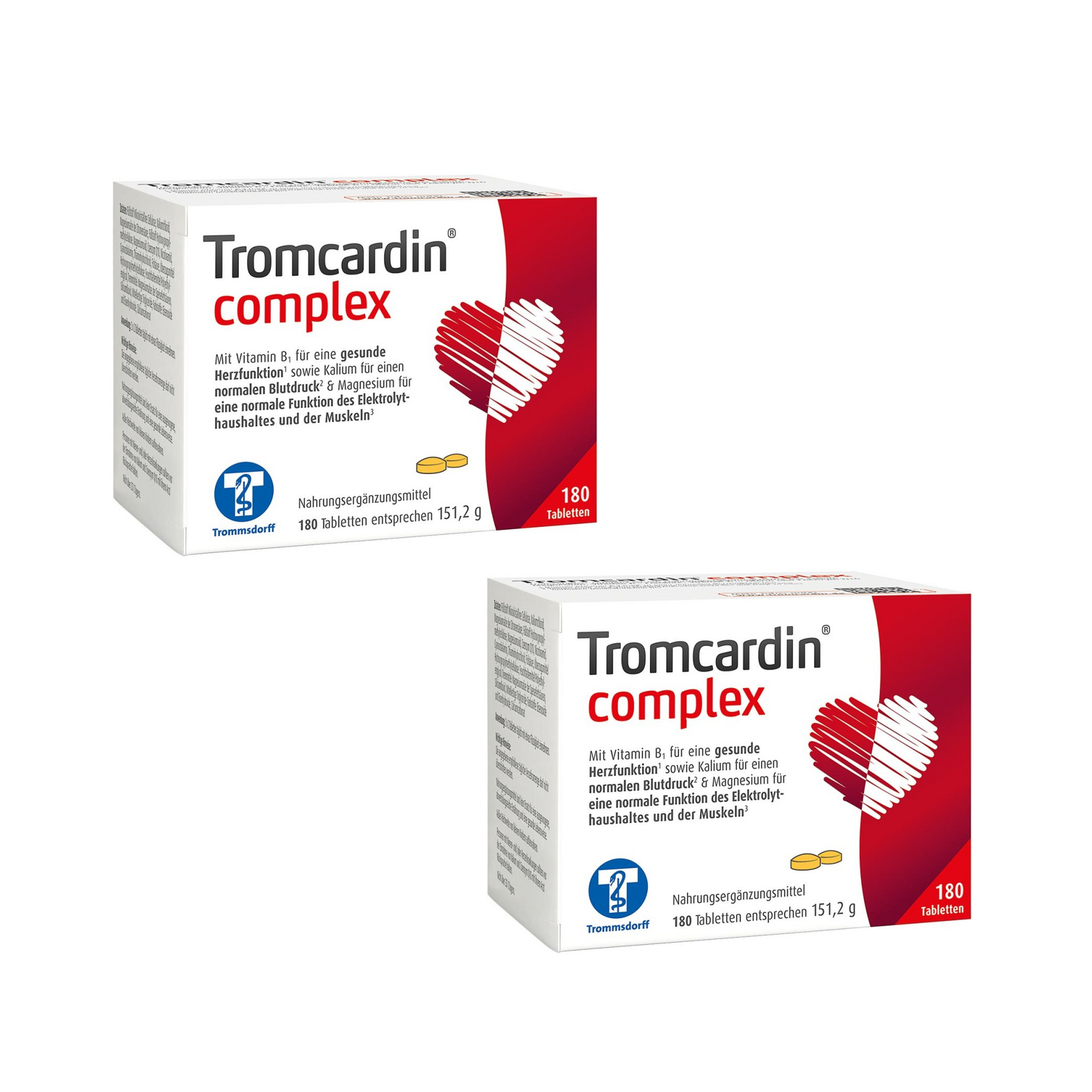 Tromcardin 复合物 180 片 x 2 片 – 您的心脏和健康伙伴 PZN 15640662