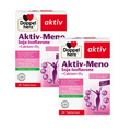 Doppelherz Aktiv-Meno 2-Pack | 50 mg Soy Isoflavones + Calcium, Vitamin D3 & B Vitamins | 60 Tablets | PZN 02898749