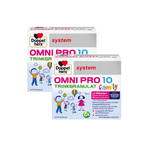 Doppelherz system OMNI PRO 10 Family Twin Pack 2 × 20 Sachets | 10 Probiotic Strains + Vitamin C & B2 | Family Probiotic Formula PZN 19908883