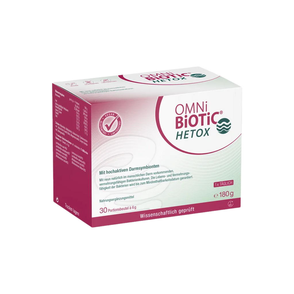 OMNi-BiOTiC HETOX | Liver & Gut Microbiome Probiotic | 9 Live Probiotic Strains | 15 Billion CFU | 30 Sachets | PZN 11724540