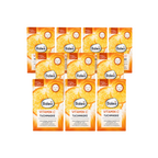Balea Vitamin C Sheet Mask 10-Pack | Brightening & Hydrating Face Masks | With Vitamin C & Hyaluronic Acid | Vegan