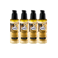 Balea PROFESSIONAL Oil Repair Intensive Hair Oil 4-Pack 400ml | Argan, Marula & Babassu Oils | Heat Protection up to 230°C | Vegan 4x100ml