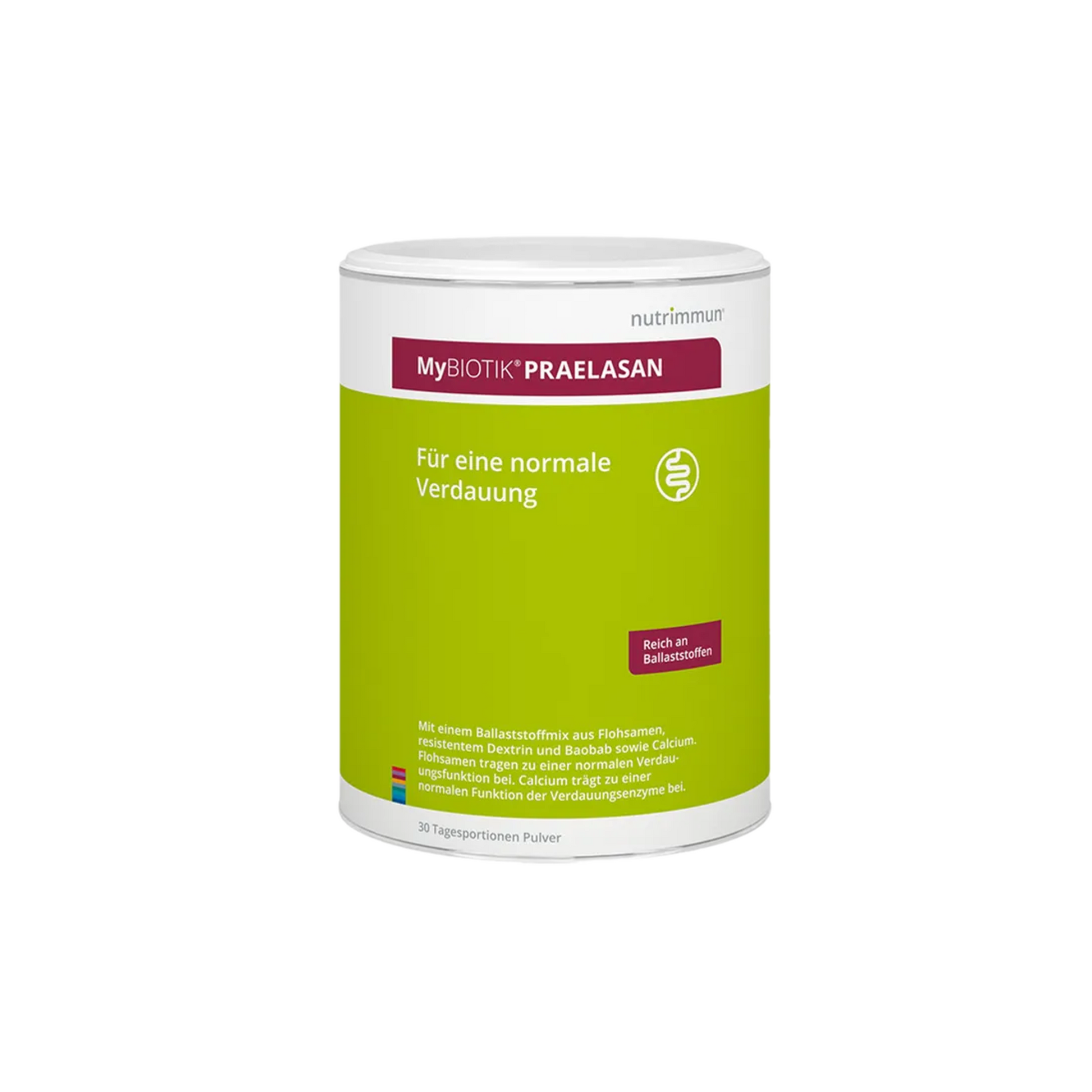 MyBIOTIK PRAELASAN Prebiotic Fiber Powder 420g | Psyllium Husk, Resistant Dextrin, Baobab & Calcium | Digestive Health & Regularity | PZN 18033129