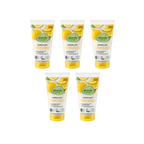 alverde NATURKOSMETIK Lemon Dream Hand Fluid 5-Pack | Lightweight Moisturizing Hand Care | 5 × 75 ml | Certified Natural & Vegan