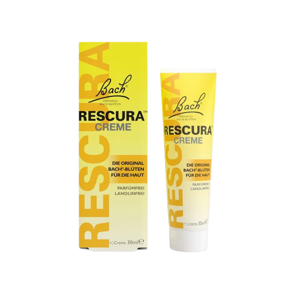 Bach RESCURA Cream | Shea Butter, Glycerin & Original Bach Flower Essence Blend | Moisturizing & Soothing Skin Care | 30 ml | PZN 16391824
