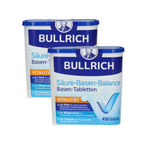 Bullrich Acid-Base Balance Tablets Double Pack 900 Tablets | Minerals & Zinc for Acid-Base Metabolism | 2 × 450 Tablets | PZN 11089888
