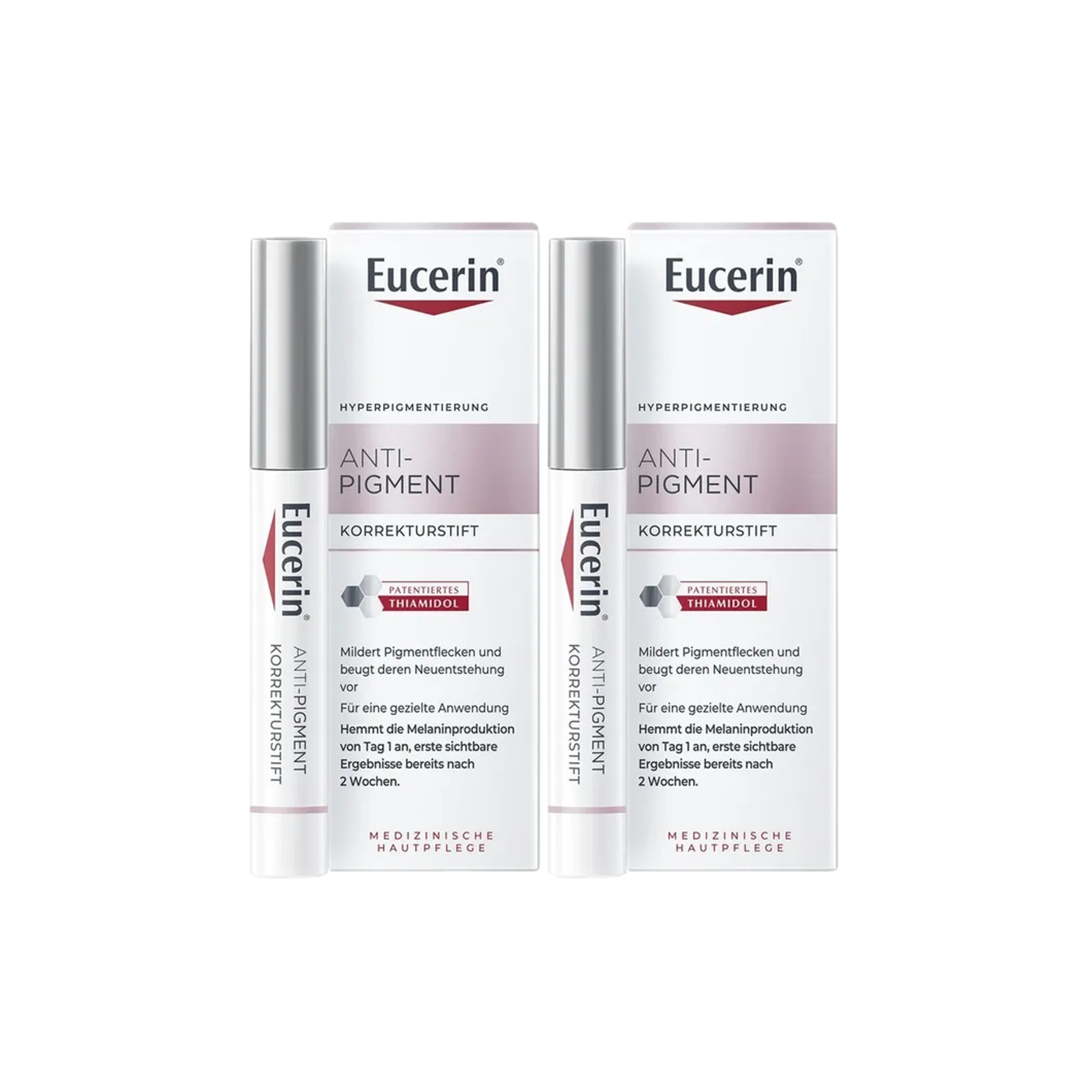 Eucerin Anti-Pigment Spot Corrector Duo 2x5ml | 2 × Dark Spot Correcting Pens with Patented Thiamidol PZN 14163912