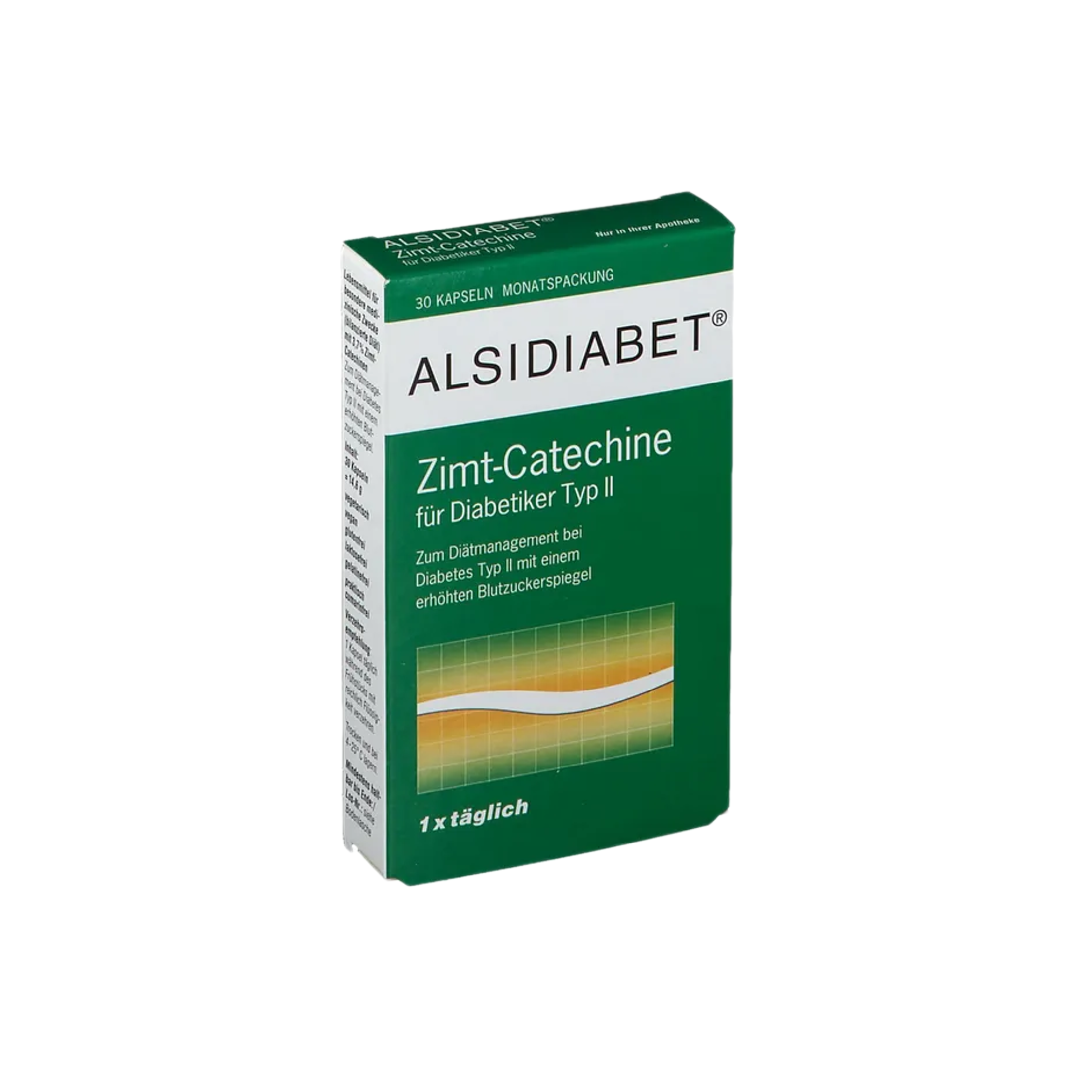 Alsidiabet 肉桂儿茶素 F.diab.typ II 30 片 PZN 03896675