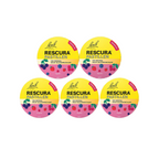 Bach RESCURA Berry Mix Pastilles 250g | Original Bach® Flower Essence Blend | Sugar-Free | Vegan | 5 × 50 g | Family Value Pack PZN 19096385
