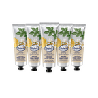Balea Ginseng & Green Mandarin Hand Cream | Ginseng Extract + Shea Butter + Panthenol | Moisturising Care for Dry & Stressed Hands | Vegan | 5 × 75 ml Value Pack | 375 ml Total