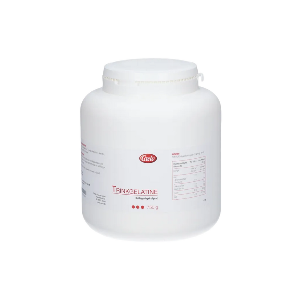 Caelo Drinking Gelatin | 100% Bovine Collagen Hydrolysate | High-Protein Collagen Powder | 750 g | PZN 07105848