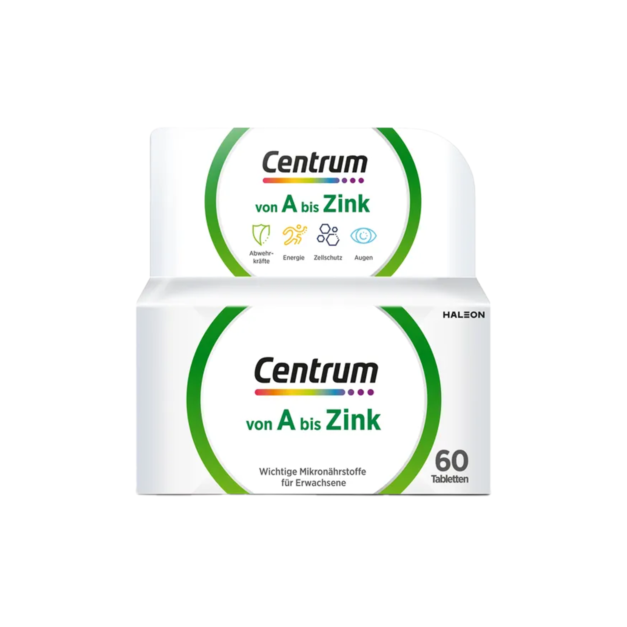 Centrum A to Zinc | Complete Multivitamin, Minerals & Trace Elements | Energy, Immune & Cell Protection Support | 60 Tablets | PZN 14170467