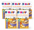 HiPP Organic Baby Bircher Muesli 250 g × 5 Boxes | From 6 Months | Organic Whole Grain Cereal with Apple & Banana | No Added Sugar | Made in Germany