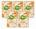 dmBio Organic Oat Baby Cereal 250 g × 5 Boxes | From 5 Months | Organic Whole Grain Oats | Vitamin B1 | No Added Sugar | Milk-Free | Vegan | Made in Austria