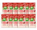 德国原装 dmBio 冷冻干燥有机草莓片 25 克 × 12 袋 | 100% 有机草莓 素食 无麸质 无添加糖 由有机草莓制成