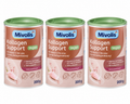 Mivolis Vegan Collagen Support Powder 600 g | Value Pack 3 × 200 g | Amino Acid Complex, Vitamin C & Zinc | Raspberry Flavor | Vegan | Made in Switzerland