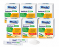 Mivolis Immun DIREKT Sticks | Value Pack 6 × 20 Sticks | Vitamin C, Vitamin D3, Zinc, Selenium & L-Histidine | Blood Orange Flavor | Made in Germany