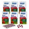 Mivolis Red Vine Leaf Tablets | Value Pack 6 × 30 Tablets | 170 mg Red Vine Leaf Extract, Vitamin C, Vitamin E, Copper & Manganese | Made in Germany