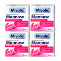 Mivolis D-Mannose Sticks | Value Pack | 4 × 20 Sticks | 2,000 mg Pure D-Mannose per Stick | 100% Natural D-Mannose from Corn | Made in Germany
