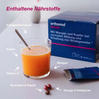 Orthomol Tendo | Collagen, Glucosamine, Chondroitin, Hyaluronic Acid, Bromelain & Omega-3 for Connective Tissue | 30 Daily Servings | PZN 00200696