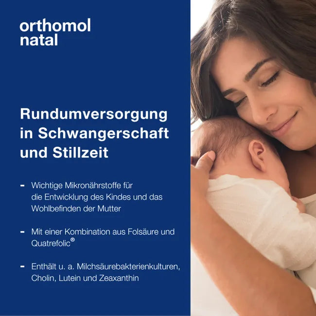 德国原装 Orthomol 家庭备孕套装 90天用量 | 备孕夫妇营养支持 | Orthomol fertil男士提高精子活力综合营养素 + Orthomol Natal女士备孕综合营养素 | PZN 2166756 + 17206467