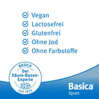 Basica Sport Powder 660g | Alkaline Electrolyte & Carbohydrate Drink | Magnesium, Potassium, Calcium, Vitamin C & B2 | Citrus Flavor | PZN 00937215