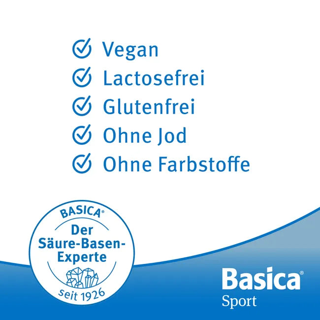 Basica Sport Powder 660g | Alkaline Electrolyte & Carbohydrate Drink | Magnesium, Potassium, Calcium, Vitamin C & B2 | Citrus Flavor | PZN 00937215