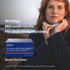 Orthomol Immun | Immune Support with Vitamin C, D & Zinc | Tablets & Capsules | 30 Daily Sachets | PZN 01319933
