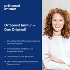 Orthomol Immun | Immune Support with Vitamin C, D & Zinc | Tablets & Capsules | 30 Daily Sachets | PZN 01319933