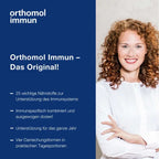 Orthomol Immun | Immune Support with Vitamin C, D & Zinc | 25 Nutrients | Granules | 30 Daily Sachets | PZN 01319962