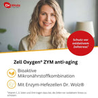 Zell Oxygen® ZYM anti-aging | Enzyme Yeast Cells + Antioxidant Vitamins, CoQ10 & Beta-Glucans | 14-Day Pack | PZN 02729751