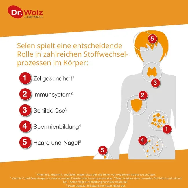 硒 ACE 100 µg 180 天胶囊，180 粒 PZN 02883593