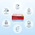Telcor Arginin Plus 60 Film-Coated Tablets | Premium L-Arginine + Vitamin B6, B12 & Folic Acid | Vascular Nutritional Support | Vegan Made in Germany PZN 03104728