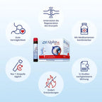 CH-Alpha PLUS 2-Pack Bundle 60 Drinking Vials (2 × 30) PZN 05005597 | Collagen Peptides, Rose Hip Extract & Vitamin C | Joint & Cartilage Support | Made in Germany