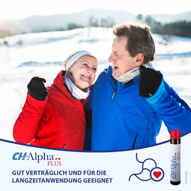 CH-Alpha PLUS 5,000 mg Collagen Peptides + Rose Hip Extract & Vitamin C | Joint & Cartilage Support | 30 Ready-to-Drink Ampoules | PZN 05005597
