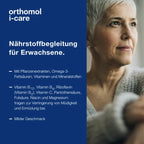 Orthomol i-CAre | Micronutrients with Omega-3, Ginger, Turmeric, Green Tea & OPC | 30 Daily Portions | PZN 05382064