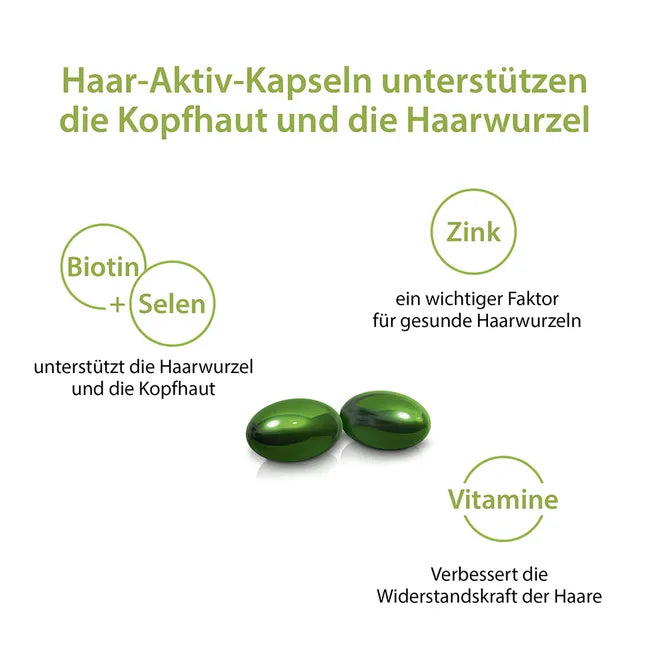 Plantur 39 Hair Care Duo Set | Phyto-Coffein Tonic 200 ml (PZN 04245543) + Hair Aktiv Capsules 60 Capsules (PZN 07117372) | Complete Inside & Outside Hair Care