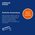 Orthomol Immun | Immune Support with Vitamin C, D & Zinc | Orange Direct Granules | 30 Sachets | PZN 07145954