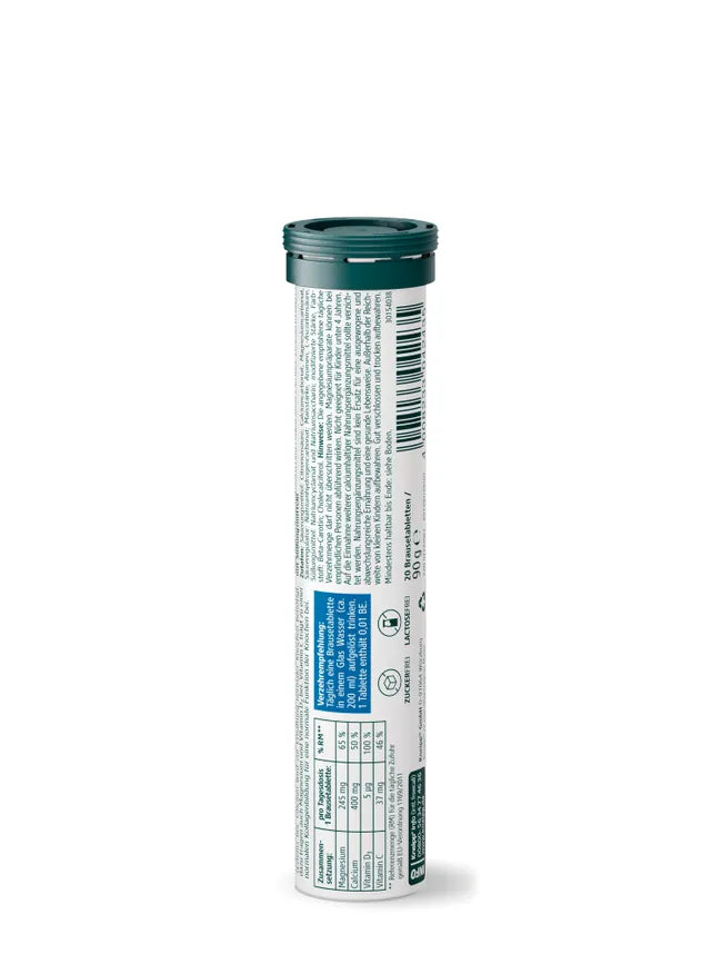 Kneipp Magnesium + Calcium + Vitamin D3 | Muscle, Nerve & Bone Support | 4 × 20 Effervescent Tablets | 80 Tablets | PZN 07243987