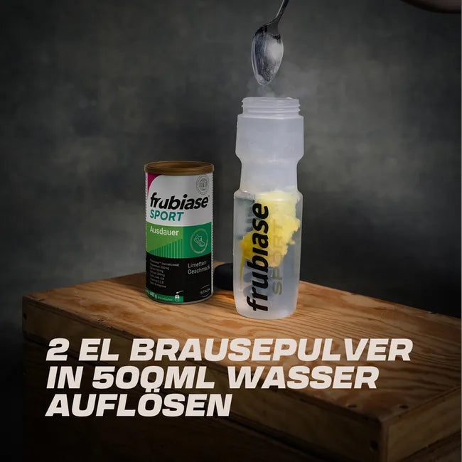 frubiase SPORT AUSDAUER 440g | Endurance Sports Drink Powder | Palatinose™, Magnesium, Calcium, Vitamin C & B Vitamins | Lime Flavor| PZN 07314463