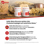 Cholesterinreduktion Dr. Wolz Twin Pack 448g | 2 × 224g Oat Beta-Glucans, Plant Sterols & B Vitamins | Natural Cholesterol Support | PZN 07619582