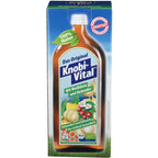 KnobiVital with Hawthorn & Elderberry | Organic Garlic, Hawthorn, Lemon, Orange & Honey Drink | Natural Thiamine for Heart & Energy Support | 960 ml | PZN 07748552