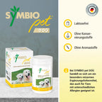SYMBIO pet DOG | Probiotic for Dogs | Enterococcus faecium + Prebiotic Yeast | Gut Flora & Digestive Support | 175 g Powder | PZN 07766136