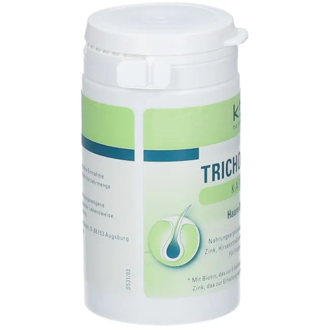 TRICHOSENSE Hair Support Capsules 60 Vegan Capsules | Biotin, Zinc & Horsetail Extract | Daily Hair Nutrition PZN 08884381