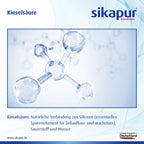 sikapur® Silicic Acid Softgel Capsules | 196 mg Silicon + Biotin, Zinc & Selenium for Skin, Hair & Nails | 30 Capsules | PZN 09923812