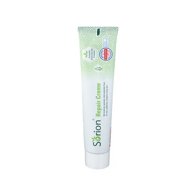 Sorion® Repair Cream | Ayurvedic Intensive Care for Dry, Itchy, Red & Scaly Skin | Psoriasis & Atopic-Prone Skin Care | Neem, Turmeric & Coconut Oil | 50 ml | PZN 10132866