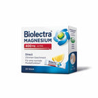 Biolectra® Magnesium 400 mg Ultra Direct Lemon | High-Dose Magnesium for Muscles & Energy | 20 Sticks | PZN 10252151