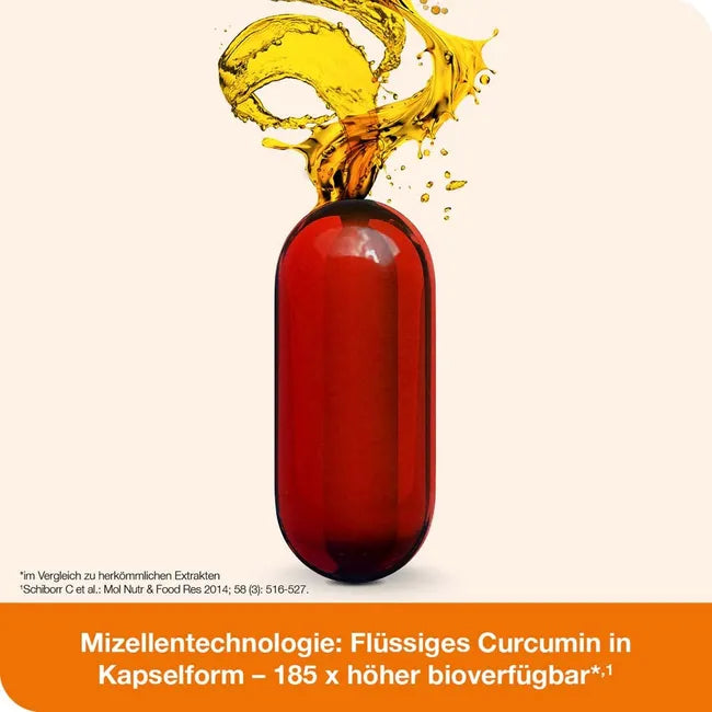 curcumin-Loges | High-Bioavailability Curcumin with Vitamin D3 | Micellar Curcumin Formula | 120 Capsules | PZN 10536670