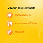 Dekristolvit D3 5600 IU | High-Strength Weekly Vitamin D3 | Immune System, Bones & Muscle Support | 60 Tablets | PZN 11709693