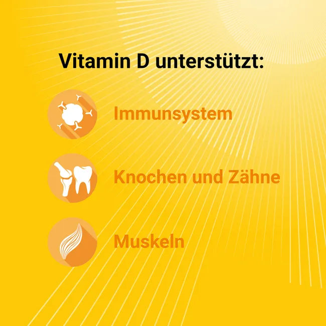 Dekristolvit D3 5600 IU | High-Strength Weekly Vitamin D3 | Immune System, Bones & Muscle Support | 60 Tablets | PZN 11709693